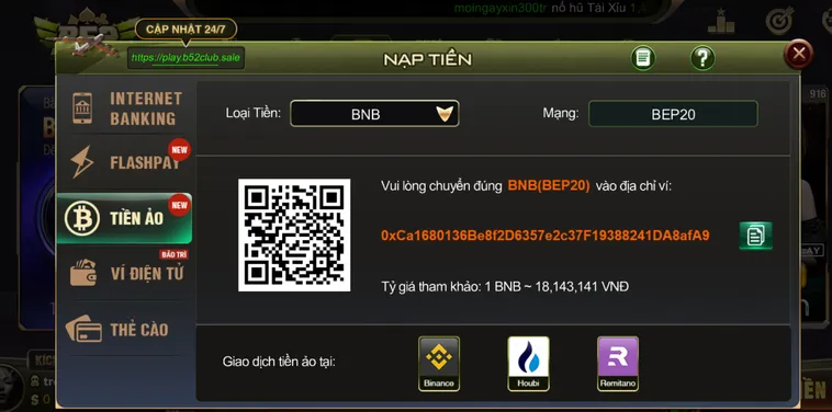 Hướng Dẫn Nạp Tiền B52 Club An Toàn Và Nhận Khuyến Mãi Khủng Cho Game Thủ